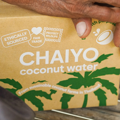 Chaiyo 100% Natural Coconut Water (6 Pack)