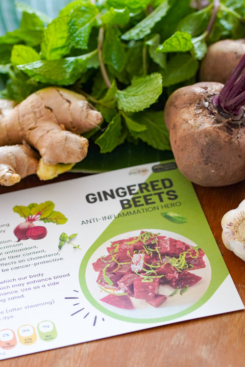 Fresh Gingered Beets | Cooking Kit