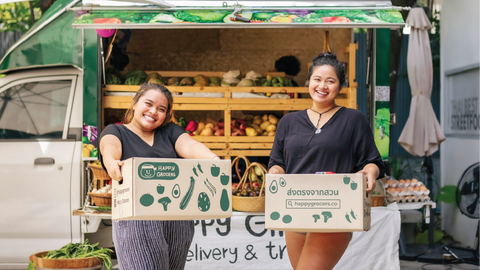Bangkok's Sustainable Grocery Delivery